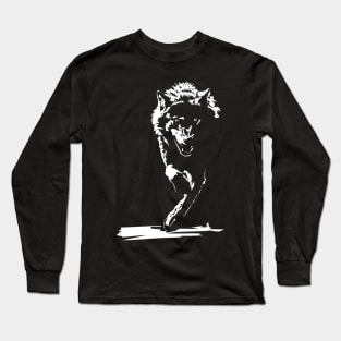 Running wolf Long Sleeve T-Shirt